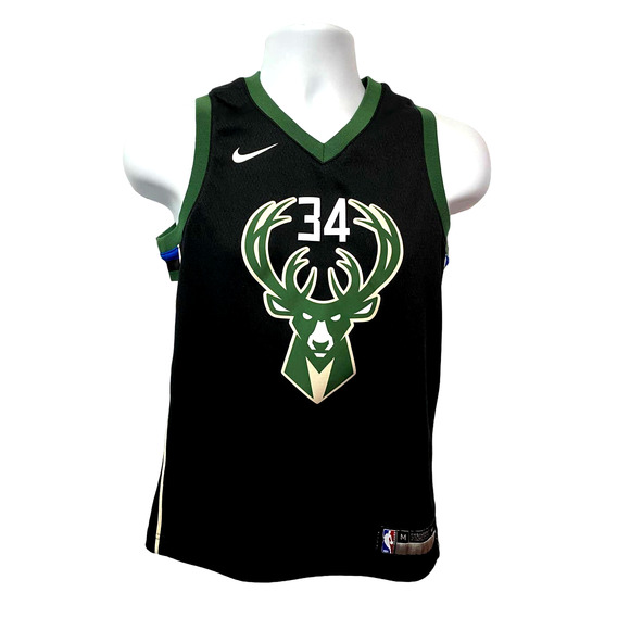 Milwaukee Bucks Antetokounmpo #34 Swingman Edition - Adult Medium - Picture 1 of 11